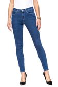 WRANGLER HIGH RISE SKINNY BLUE NOISE W27HFS047 W24 L32