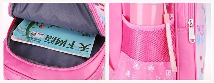 Plecak szkolny FROZEN dla dziewczynki solidny A4 KRAINA LODU mocny lekki zdjęcie 5