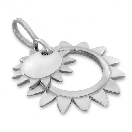 SREBRNY WISIOREK SŁOŃCE SŁONECZKO RUCHOME SREBRO PRÓBY 925 na Arena.pl