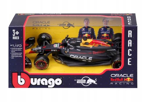 BOLID F1 Red Bull Racing RB20 Max Verstappen 2024 1:43 BBURAGO 18-38097 na Arena.pl