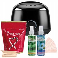 Zestaw do depilacji Italwax Świąteczny wosk twardy podgrzewacz lotion żel