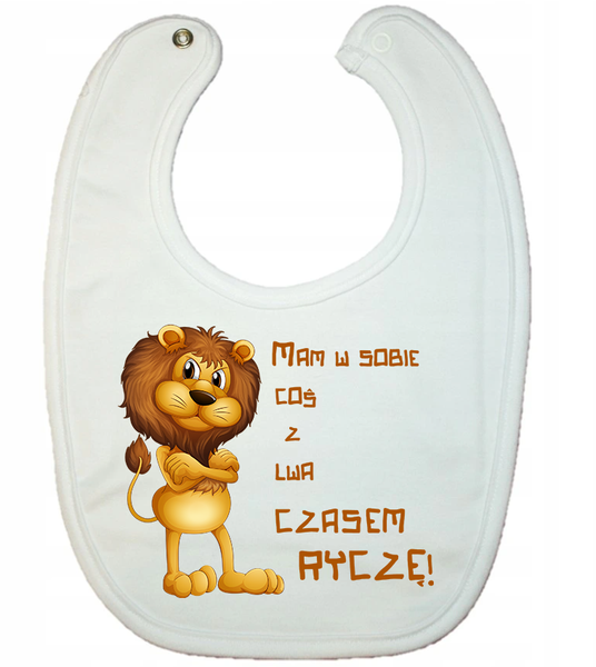 Śliniaczek Bawełniany Jak Lew zdjęcie 1