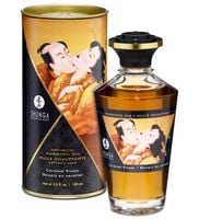 Karmelowy rozgrzewający olejek do ciała