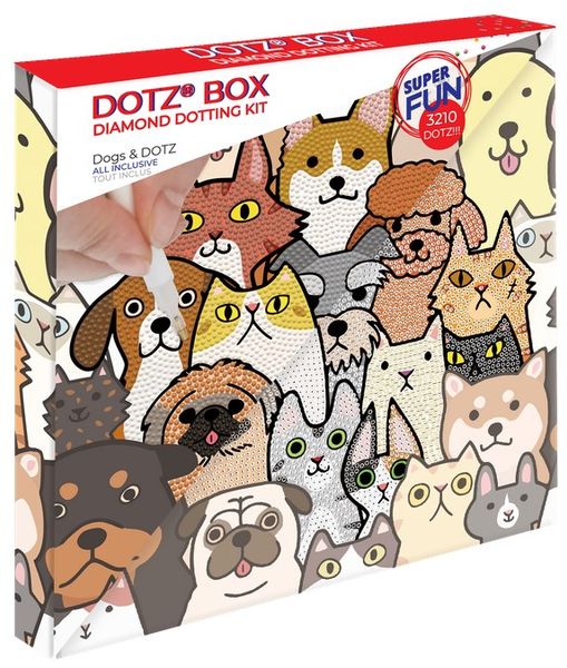 DIAMOND DOTZ DOGS  DOTZ DOTZ BOX zdjęcie 1
