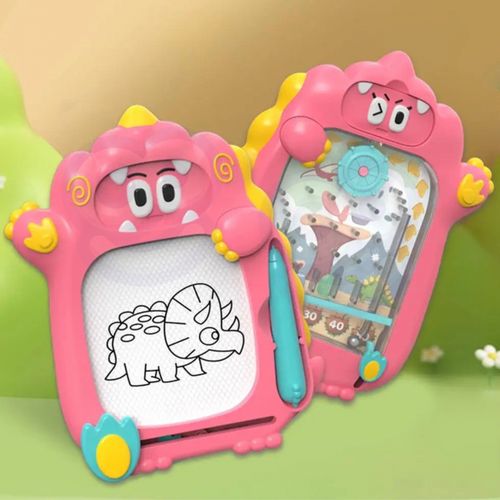 WOOPIE Znikopis Tablica Magnetyczna 2w1 Gra Zręcznościowa Pinball Flipper Różowa na Arena.pl