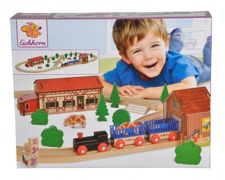 Kolejka tor z farma, 41 elementow zdjęcie 1