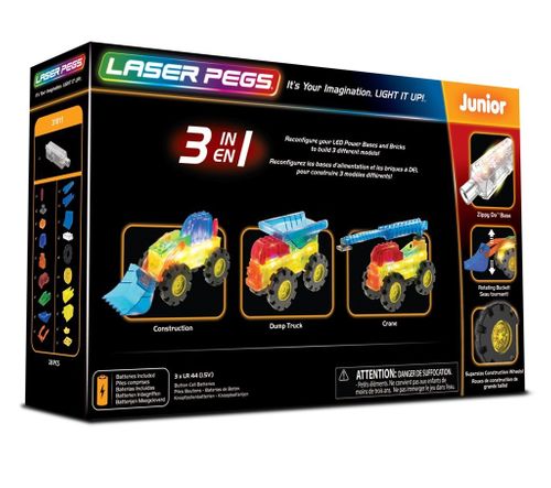 Laser Pegs 3 in 1 Construction na Arena.pl