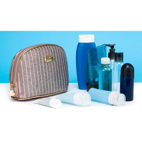 podręczna kosmetyczka podróżna w różowym kolorze - peterson na Arena.pl