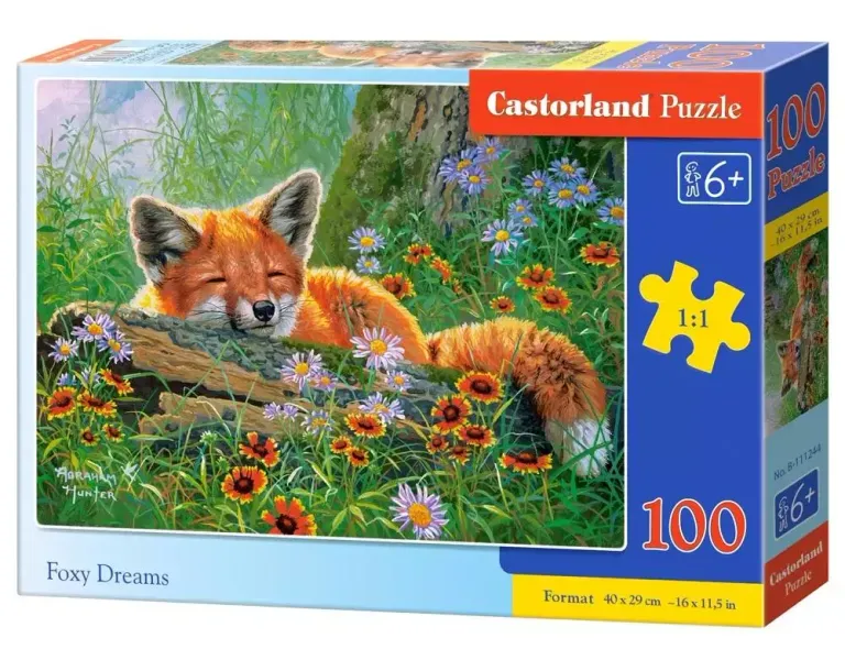 Puzzle 100 elementów. Foxy Dreams zdjęcie 1