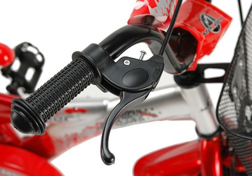 Rower 16 MEXLLER BMX sreb/czerw. + koszyk na Arena.pl