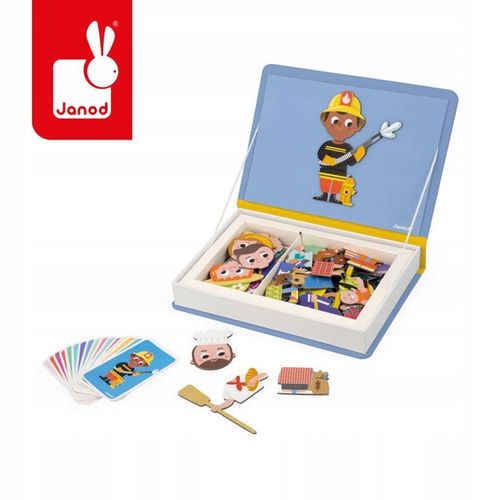 Magnetyczna układanka Zawody Magnetibook, Janod na Arena.pl