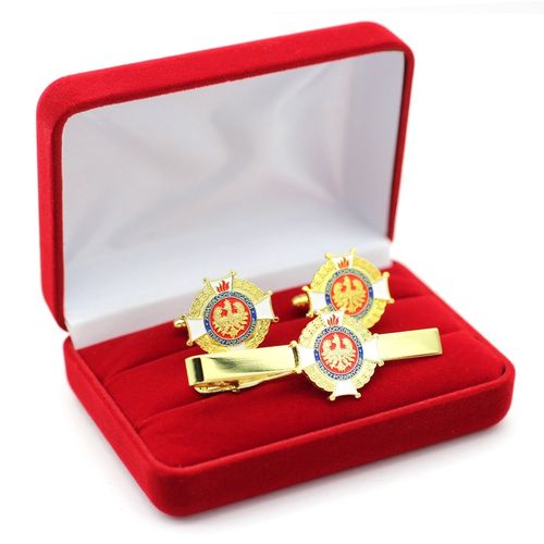 OSP SPINKI DO MANKIETÓW i KRAWATA + ETUI GRATIS na Arena.pl