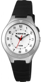 Xonix Mały zegarek damski i dziecięcy, czytelna podziałka, podświetlenie, wodoszczelny, antyalergiczny