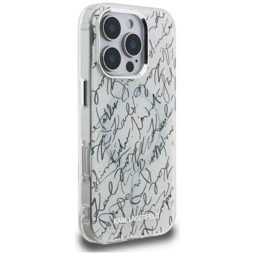 etui karl lagerfeld iml karl script pattern magsafe na iphone 16 pro na Arena.pl