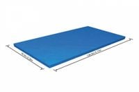 bestway pokrywa na basen stelaż 400x211 cm 58107