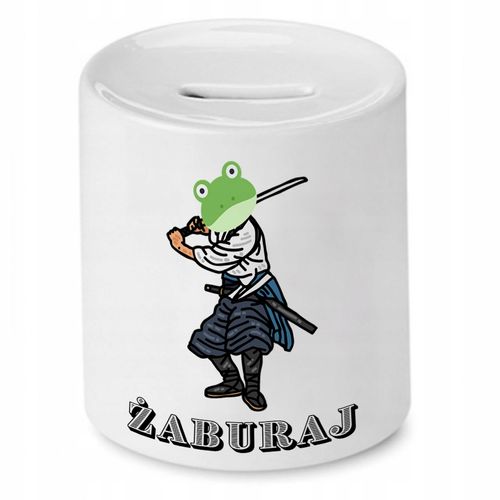 Skarbonka Śmieszna Zabawna Żaburaj Prezent Z Nadrukiem Ze Zdjęciem na Arena.pl