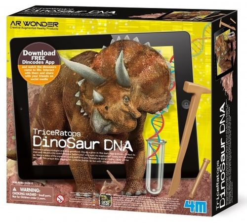 DINOSAUR DNA TRICERATOPS WYKOPALISKA na Arena.pl