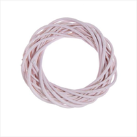 wianek wiklinowy 20cm różowy 129can12545-7pk