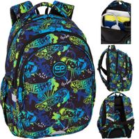 COOLPACK PLECAK SZKOLNY MŁODZIEŻOWY DLA CHŁOPCA SKATE NIGHT