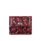 Mały portfel skórzany BajuBaj czerwony PD1055Cs82 RFID