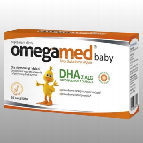 OMEGAMED baby DHA Dla niemowląt i dzieci 30 kaps. na Arena.pl