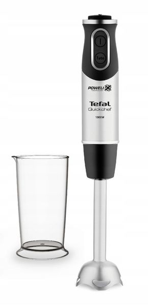 Blender Przenośny Ręczny TEFAL QUICKCHEF HB658838 Stalowe ostrza 1000 W zdjęcie 1