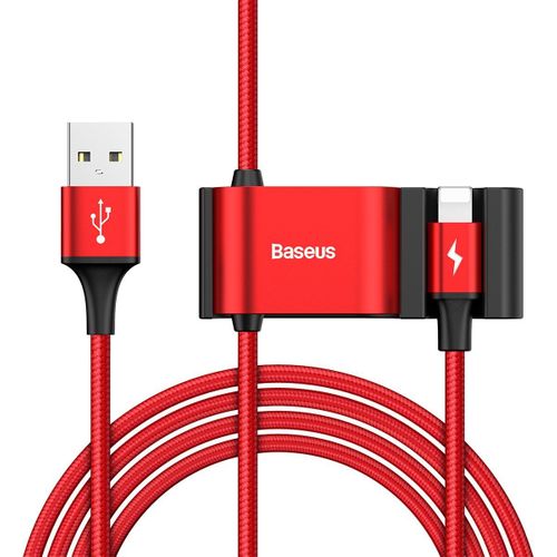 Hub Ładowania Z Kablem Lightning Baseus Special Data Cable Do Samochodu (Czerwony) na Arena.pl