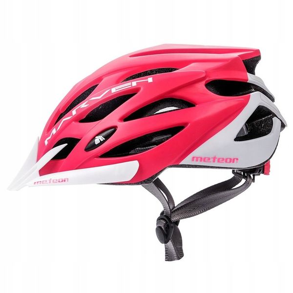 KASK ROWEROWY REGULOWANY METEOR MARVEN L 58-61cm siatka otwory wentylacyjne zdjęcie 1