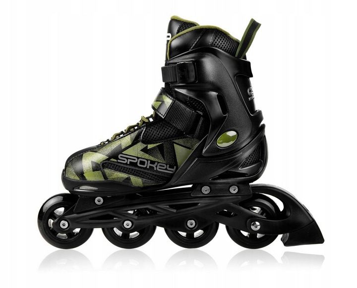 Rolki łyżworolki regulowane Spokey MAKAN BK/GR 32-35 zdjęcie 6