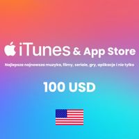 DOŁADOWANIE ITUNES 100$ USD APPSTORE | IPHONE | USA