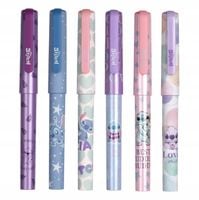 Zestaw 6x długopis żelowy ze skuwką Lilo STITCH do szkoły Disney wyprawka