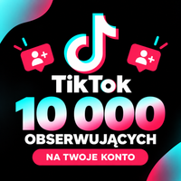 TikTok 10 000 Obserwujących 🎵 | Global | Szybka Realizacja!
