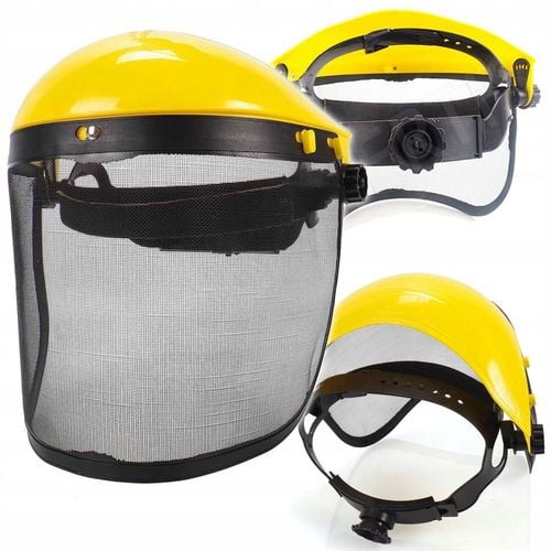 OSŁONA DO KOSY SPALINOWEJ MASKA OCHRONNA PRZYŁBICA DO KOSZENIA na Arena.pl