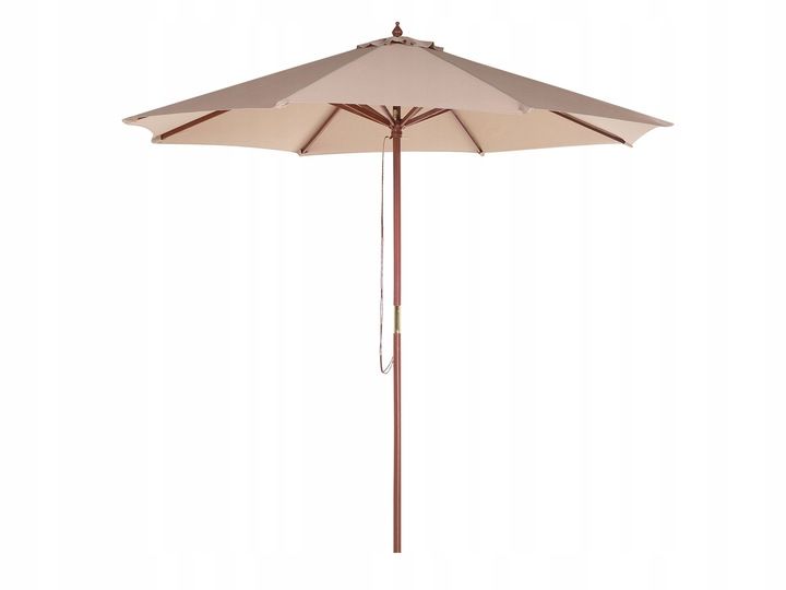 Parasol ogrodowy 270 cm piaskowy zdjęcie 2