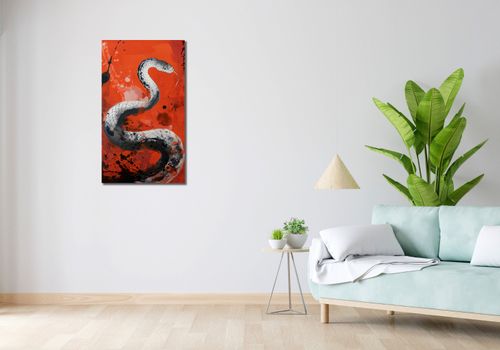 Obraz 50x90cm Smoczy Oddech Węża na Arena.pl