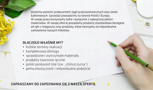 PAS ALTANOWY GRAFICZNY ŻAGIEL MARKIZA NA WYMIAR na Arena.pl