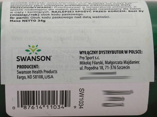 Kudzu Root 500mg - Swanson - 60kaps na Arena.pl