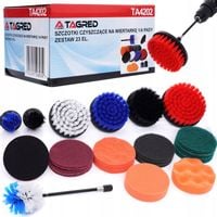 SZCZOTKI CZYSZCZĄCE NA WIERTARKĘ 1/4 PADY 23 EL.