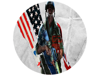 Opłatek na tort Call of Duty