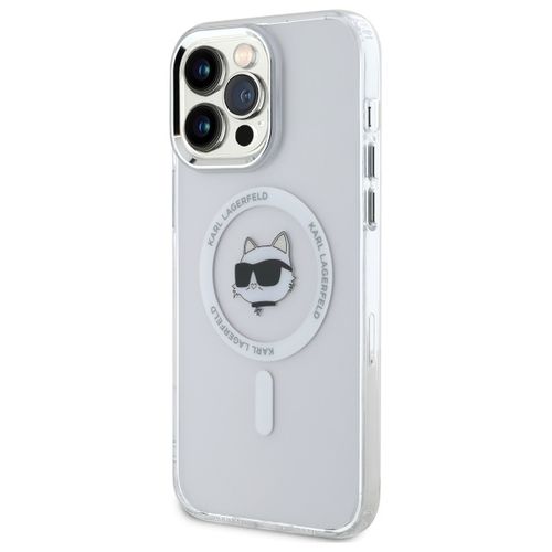 Etui Karl Lagerfeld do iPhone 13 Pro Max, Biały, MagSafe na Arena.pl
