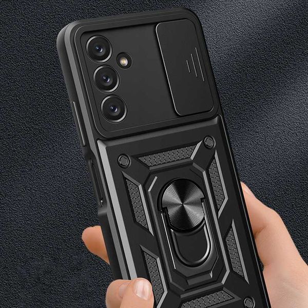 Spacecase Camring Galaxy A24 4G Black zdjęcie 3