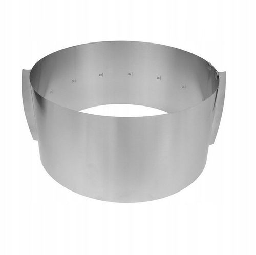 Rant Do Tortu Regulowany Śr 16-30CM Tortownica Wysoki 15 cm + 3 Łopatki OLK na Arena.pl