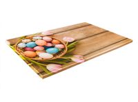 SZKLANA DESKA KUCHENNA 40x30 538b Tulipany