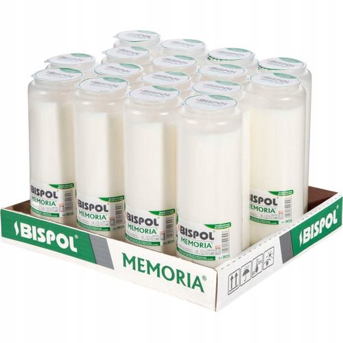 Wkłady Olejowe Do Zniczy Bispol W08 192h 16 Sztuk Długo Palące na Arena.pl