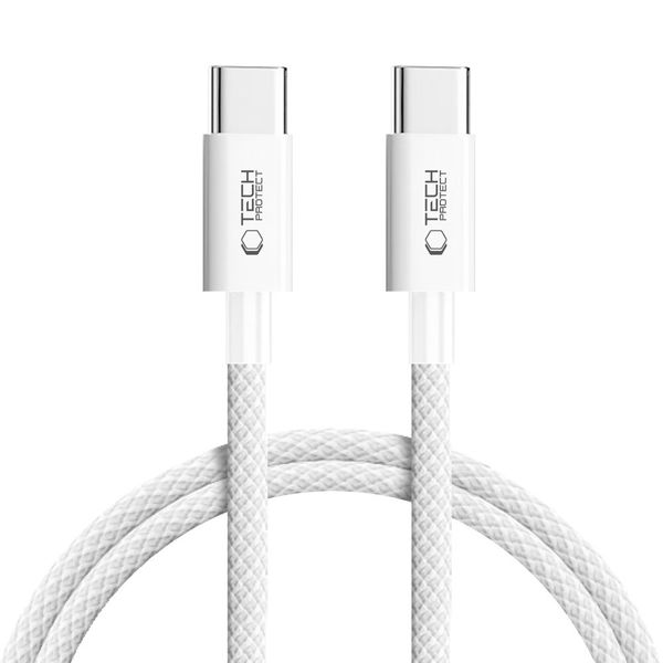 TECH-PROTECT ULTRABOOST LITE TYPE-C CABLE PD60W/3A 100CM COOL GREY zdjęcie 1