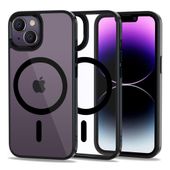 TECH-PROTECT MAGMAT ETUI Z FUNKCJĄ MAGSAFE DO IPHONE 14 CZARNE/PRZEZROCZYST