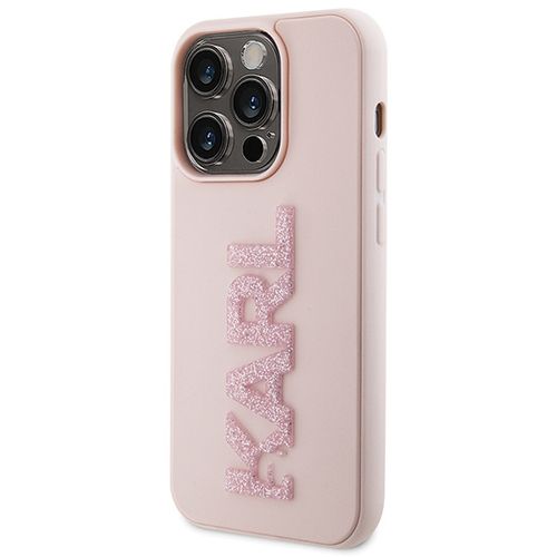Etui Karl Lagerfeld do iPhone 15 Pro, Różowy na Arena.pl