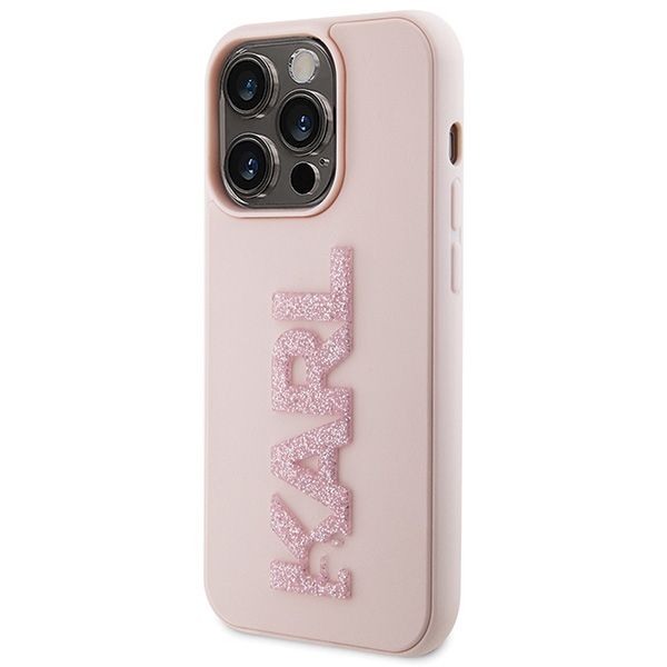 Etui Karl Lagerfeld do iPhone 15 Pro, Różowy zdjęcie 2