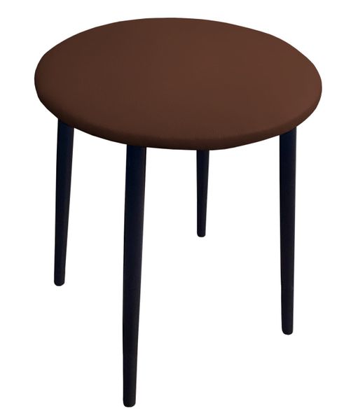 Taboret TRIX D02 brązowy podstawa czarna zdjęcie 1