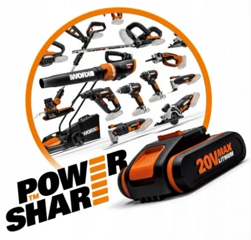 Sekator do gałęzi akumulatorowy 25mm Worx WG330E.9 na Arena.pl